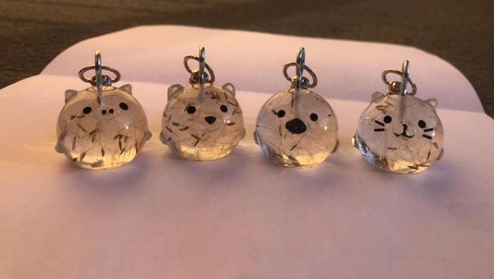 Forever Wishing Friends! Cute Animal Resin Keychains