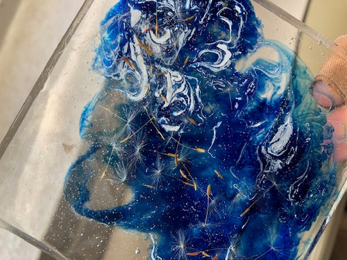 Custom Resin Coaster - Personalized Design Your Own Gift