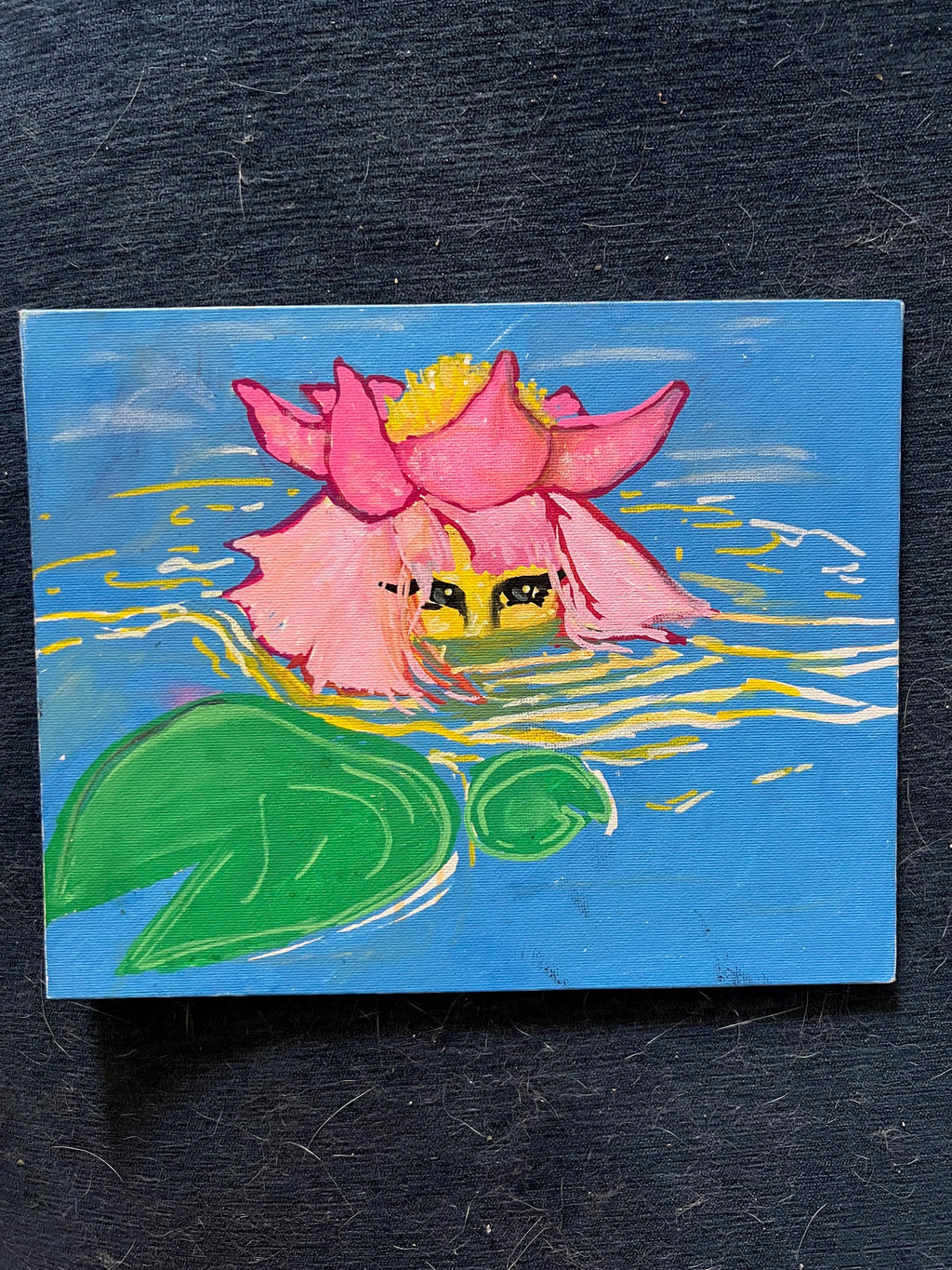 "Lilly", Original Painting 8x11in