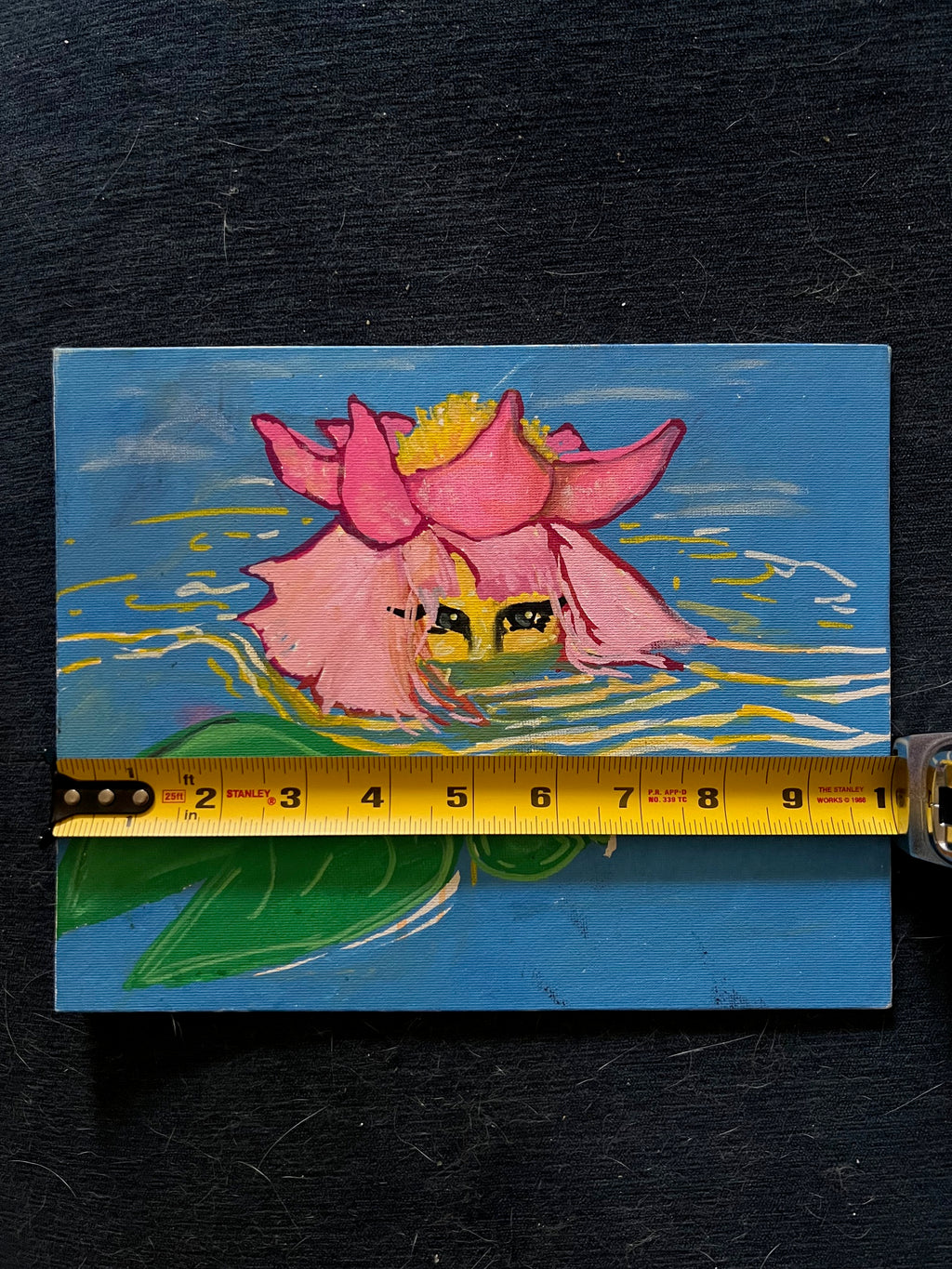 "Lilly", Original Painting 8x11in