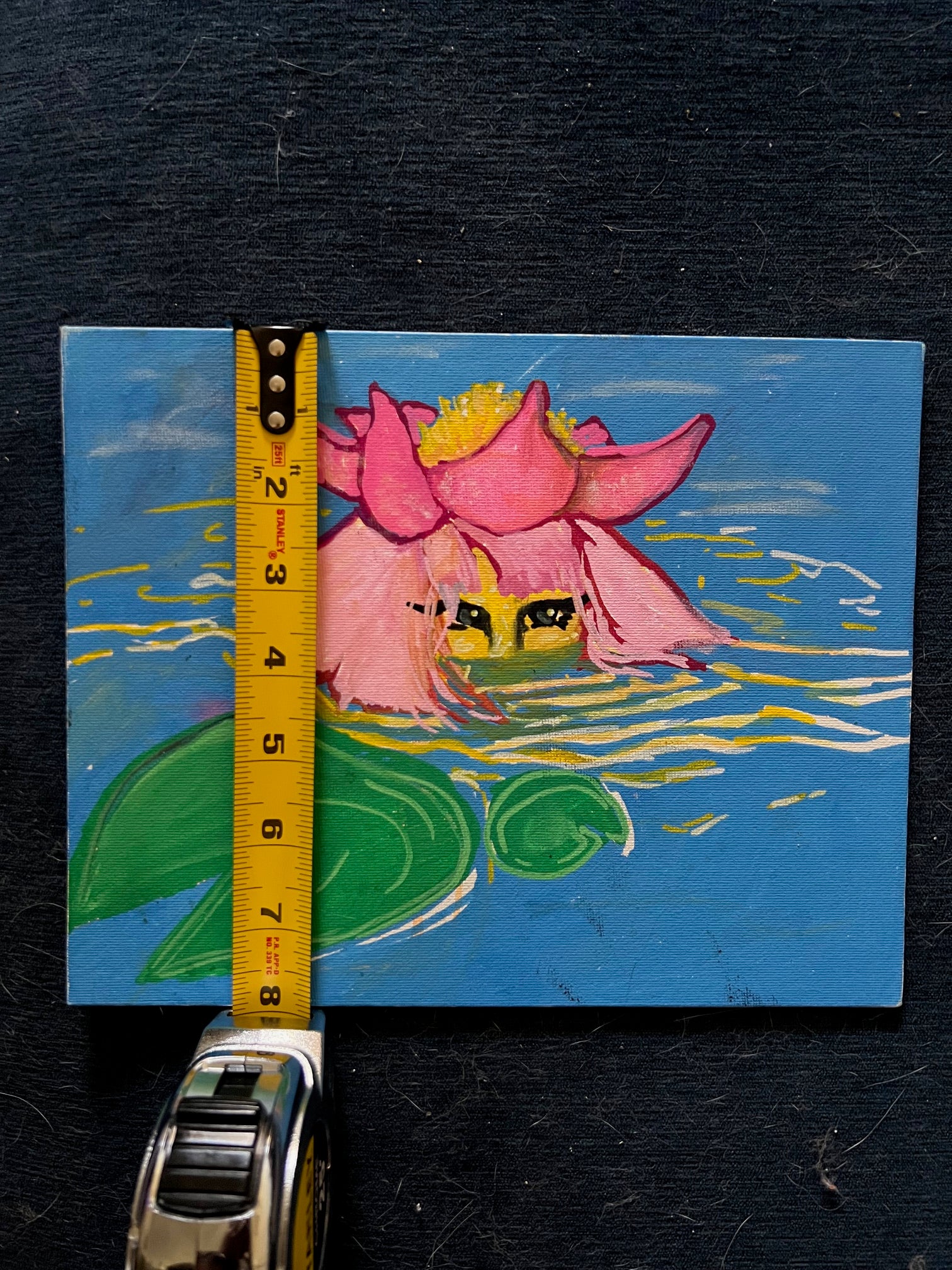 "Lilly", Original Painting 8x11in