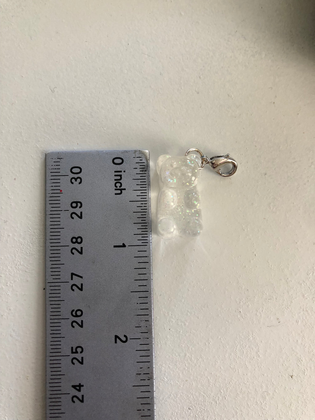 PACK OF 3 Unique Gummy Bear Resin Keychain Accessory
