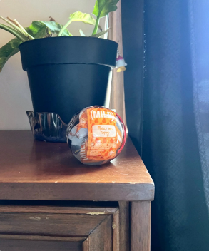Taco Bell sauce Packet Decor Ball, Unique One-of-a-kind Handmade Preservation Art